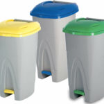 КАНТА ЗА ОТПАДОЦИ СО ПЕДАЛА ПВЦ 55,5x50x90h-110л