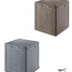 САНДАК ЗА СКЛАДИРАЊЕ ЕДИНЕЧЕН ПВЦ 43х44,5х51h-90л