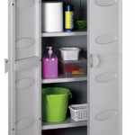 ШКАФЧЕ ЗА СКЛАДИРАЊЕ ПВЦ БЕЛО 65х45х172h