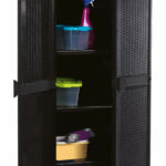 ШКАФЧЕ ЗА СКЛАДИРАЊЕ ПВЦ РАТАН СТИЛ 65х45х172h