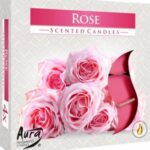 ПАРФИМИРАНИ МАКСИ ЧАЕНИ СВЕЌИ 4/1 РОЗА